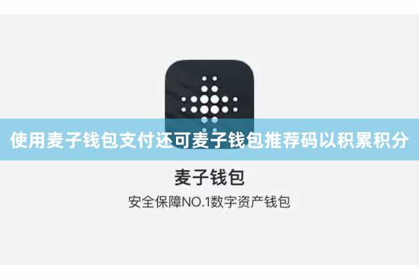 使用麦子钱包支付还可麦子钱包推荐码以积累积分